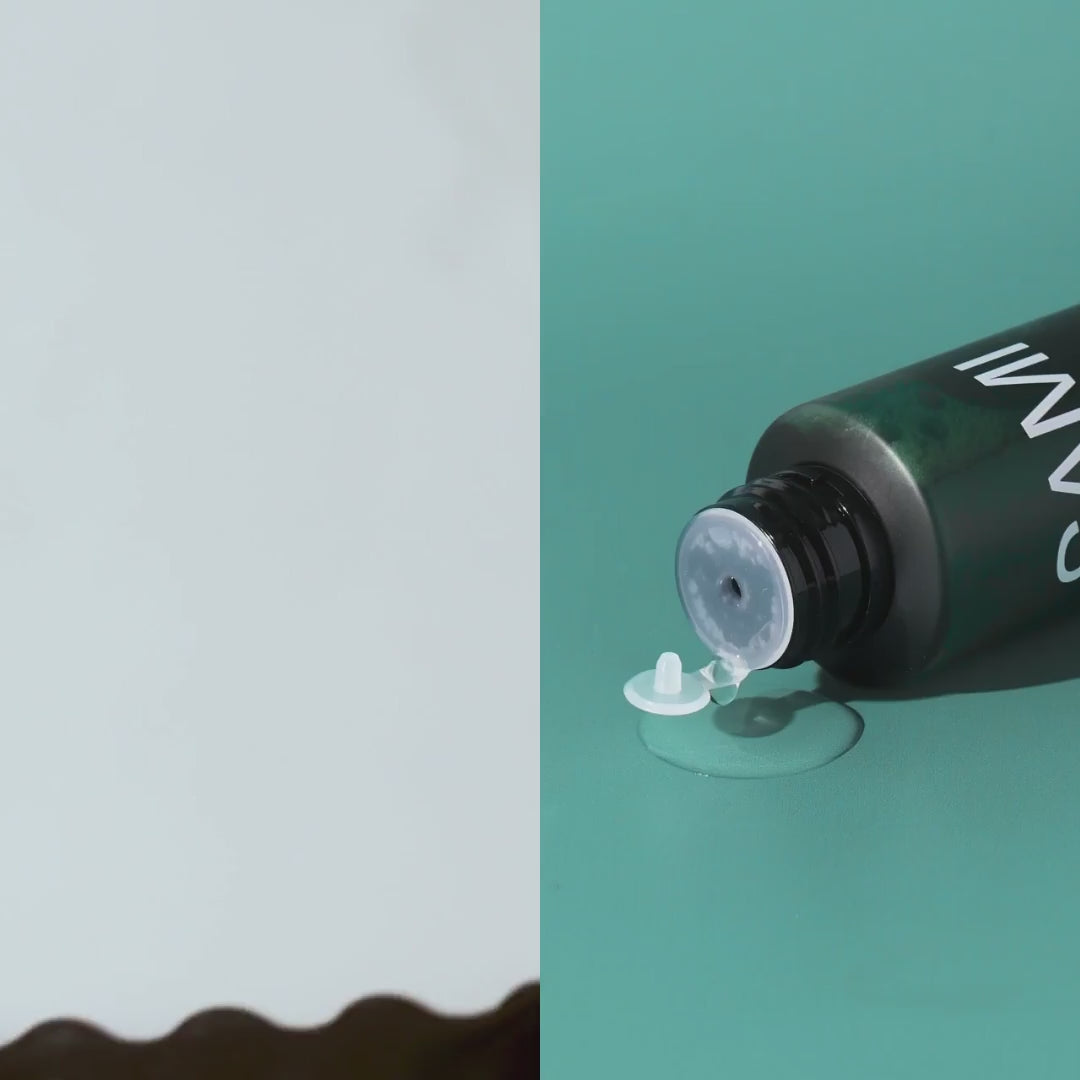 No rinse face cleanser texture and aha liquid toner from SAMI.